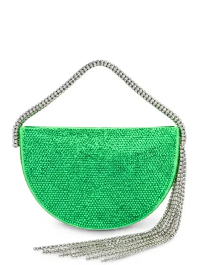 Gedebe Gabi Rhinestone-embellished Tote Bag In 그린