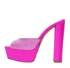 Gedebe Sandals Fuchsia In Fucsia Vivaci