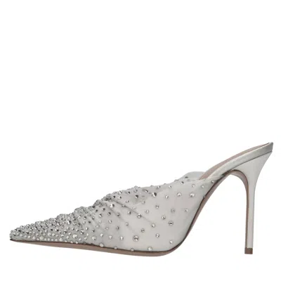 Gedebe Sandals In Grigio Metallici E Grigi
