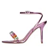 Gedebe Sandals Pink In Purple