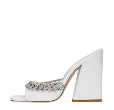 Gedebe Sandals White In Bianco Chiari E Naturali