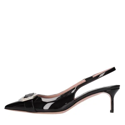 Gedebe With Heel Black In Nero Neri E Grigi