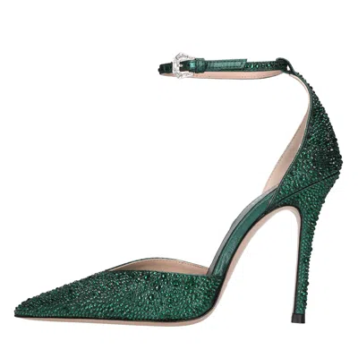 Gedebe With Heel In Green