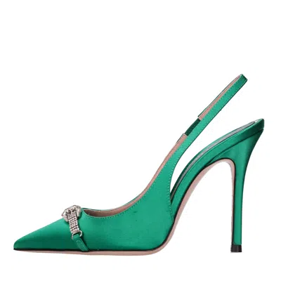 Gedebe With Heel Green In Verde Blu E Verdi