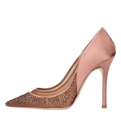 Gedebe With Heel Pink In Rosa Chiari E Naturali
