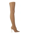 Gedebe Woman Boot Beige Size 7 Textile Fibers In Sand