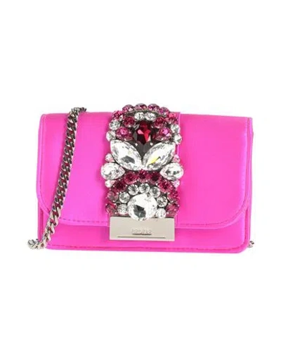Gedebe Woman Cross-body Bag Fuchsia Size - Textile Fibers In Pink