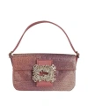 Gedebe Woman Handbag Antique Rose Size - Textile Fibers In Pink