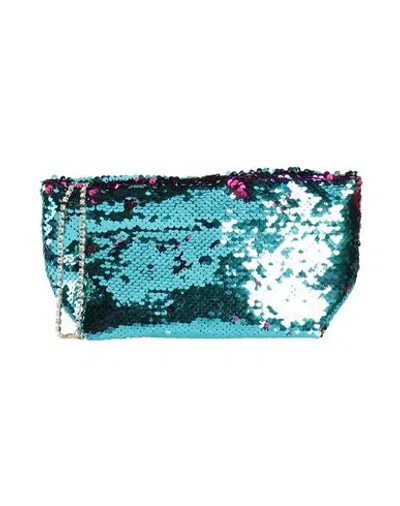 Gedebe Woman Handbag Azure Size - Textile Fibers In Blue