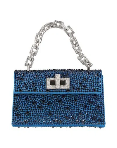 Gedebe Woman Handbag Blue Size - Textile Fibers