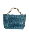 Gedebe Woman Handbag Blue Size - Textile Fibers