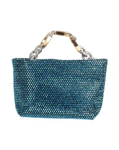 Gedebe Woman Handbag Blue Size - Textile Fibers