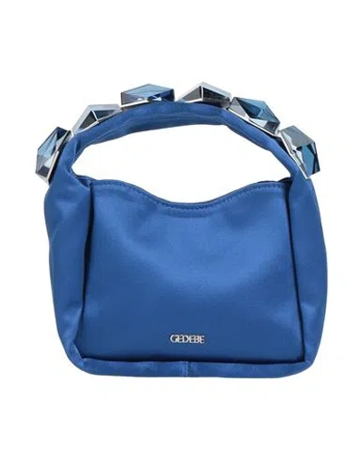Gedebe Woman Handbag Blue Size - Textile Fibers