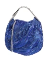 Gedebe Woman Handbag Blue Size - Textile Fibers In Blue