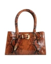 Gedebe Woman Handbag Brown Size - Textile Fibers In Brown