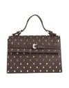 Gedebe Woman Handbag Chocolate Brown Size - Leather