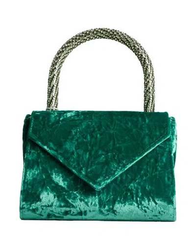 Gedebe Woman Handbag Emerald Green Size - Textile Fibers