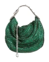 Gedebe Woman Handbag Emerald Green Size - Textile Fibers