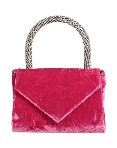 Gedebe Woman Handbag Fuchsia Size - Cotton In Pink