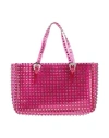 Gedebe Woman Handbag Fuchsia Size - Pvc - Polyvinyl Chloride In Pink