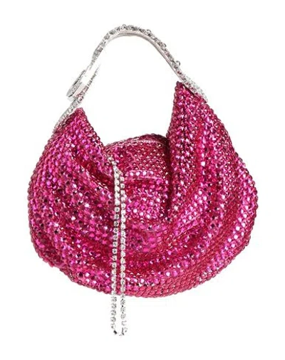 Gedebe Woman Handbag Fuchsia Size - Textile Fibers In Pink
