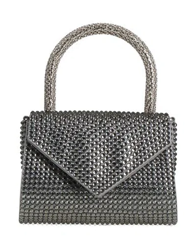 Gedebe Woman Handbag Grey Size - Textile Fibers In Gray