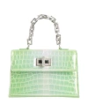 Gedebe Woman Handbag Light Green Size - Textile Fibers In Green