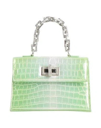 Gedebe Woman Handbag Light Green Size - Textile Fibers