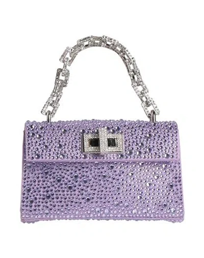 Gedebe Woman Handbag Mauve Size - Textile Fibers In Purple