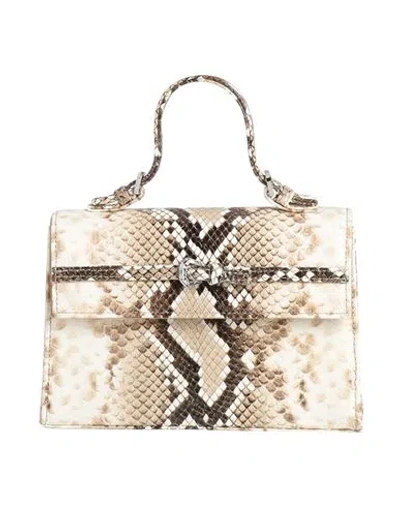 Gedebe Woman Handbag Off White Size - Leather