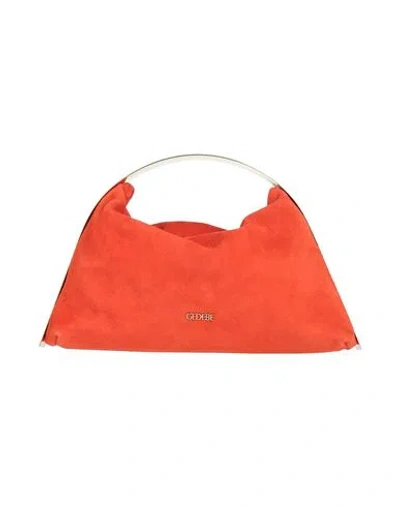 Gedebe Woman Handbag Orange Size - Leather