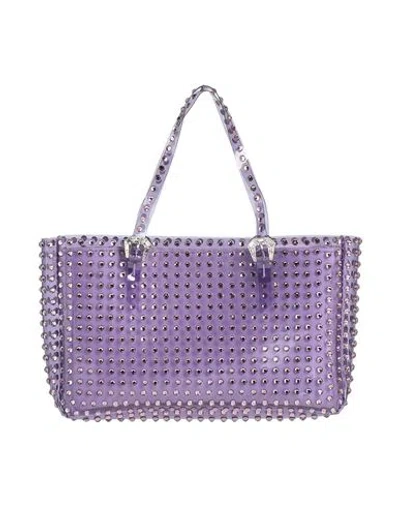 Gedebe Woman Handbag Purple Size - Pvc - Polyvinyl Chloride