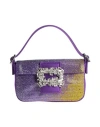 Gedebe Woman Handbag Purple Size - Textile Fibers