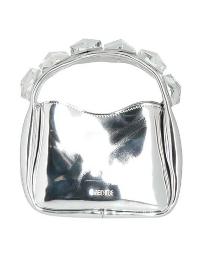 Gedebe Woman Handbag Silver Size - Leather