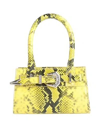 Gedebe Woman Handbag Yellow Size - Textile Fibers