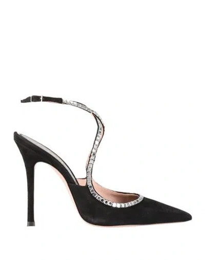 Gedebe Woman Pumps Black Size 6.5 Leather
