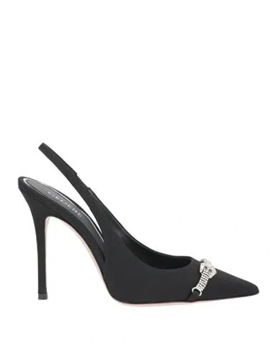 Gedebe Woman Pumps Black Size 8 Textile Fibers