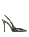 Gedebe Woman Pumps Lead Size 8 Pvc - Polyvinyl Chloride In Grey
