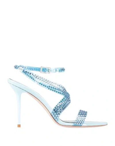 Gedebe Woman Sandals Sky Blue Size 8 Rubber