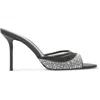 Gedebe Womens Satin Slip On Heels In Black