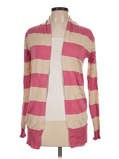 Pre-owned Geegee Cardigan Sweater In Pink