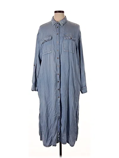 Pre-owned Geegee Casual Dress In Blue
