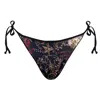 Geegee Collection Women's Black Circus Bikini Bottoms In Black