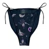 Geegee Collection Women's Black Verano Bikini Bottoms In Black