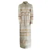 Geegee Collection Women's Pierinna Gold Coat In Gold