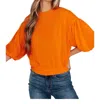 Geegee Subway Station Sweater In Orange In Orange