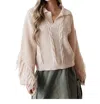 Geegee Sweet Surrender Fringe Sweater In Beige In Beige