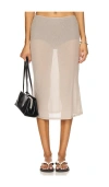 Geel Brynn Skirt In Gray