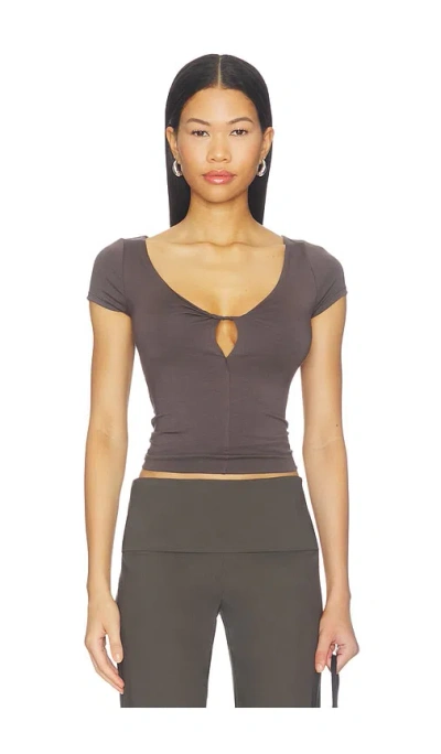 Geel Connor Top In Ash