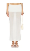 Geel Danni Skirt In 白色
